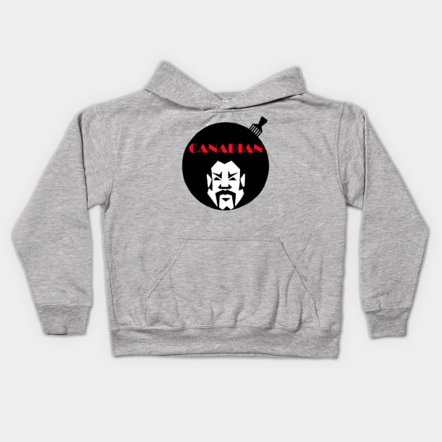 CANADIAN Kids Hoodie by backstagerecords